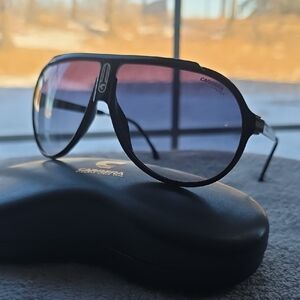 Carrera Dark Frame Aviator Sunglasses - Limited Edition